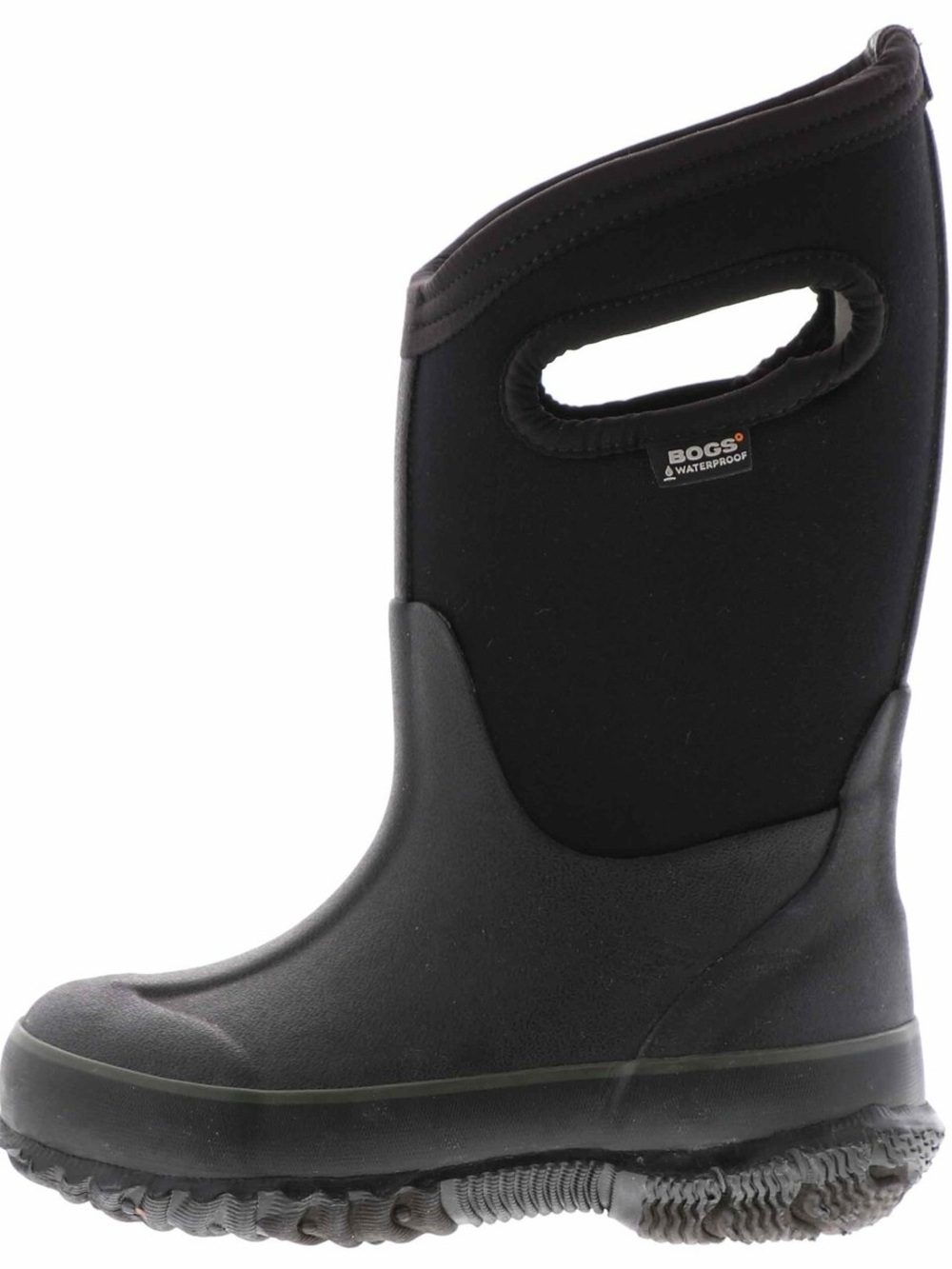 BOGS Kids' Classic High Handles Boot - Black , -30 degrees rated Size 4